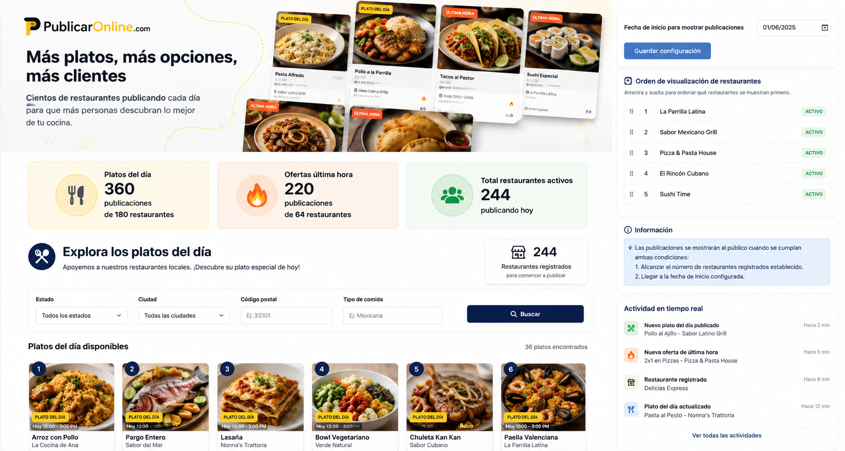 El Plato del Día
